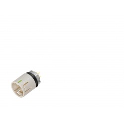 99 9207 490 03 Snap-In IP67 (subminiature) male panel mount connector